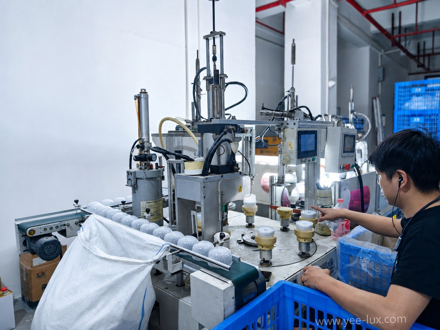 YEELUX LED lighting assembly line