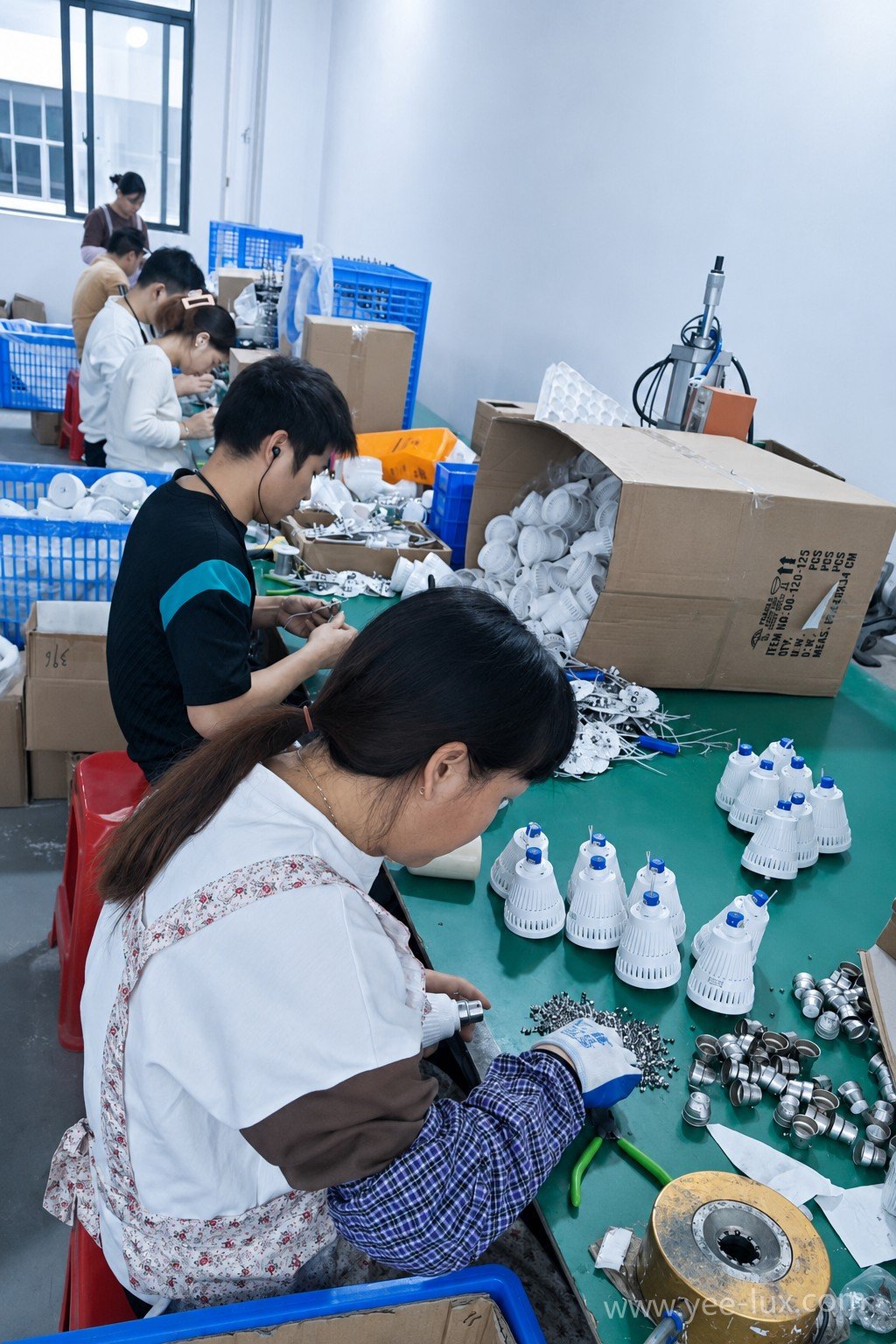 YEELUX LED lighting factory workshop